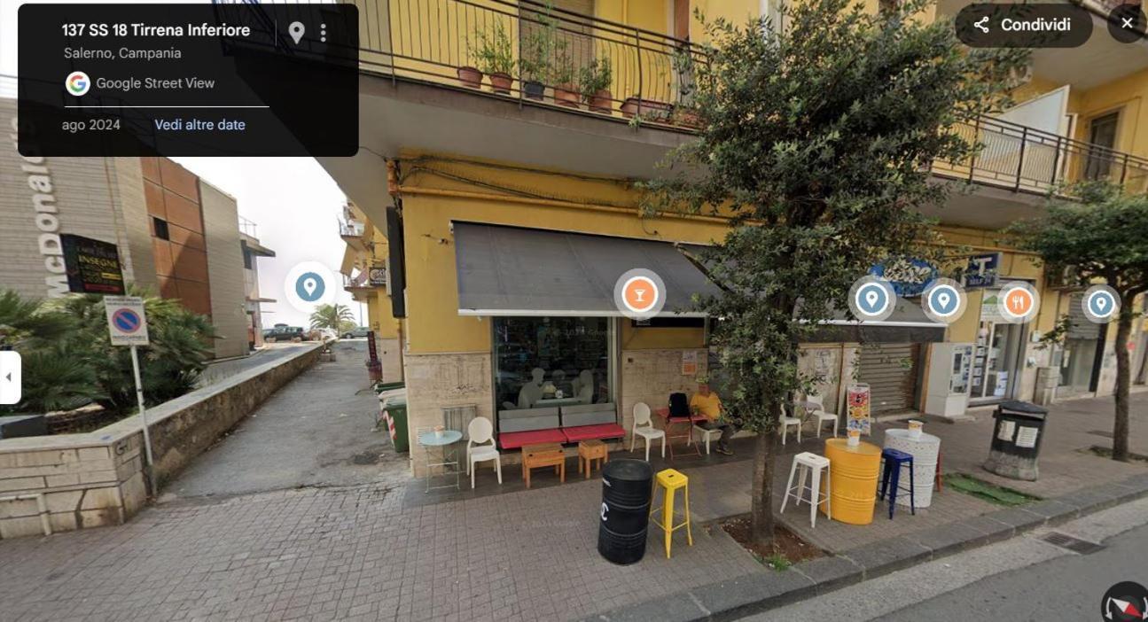 Bed and Breakfast Stanze Sul Mare Salerno Exteriér fotografie